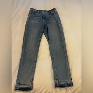 Loft size 8/29 jeans High rise curvy fit skinny jeans